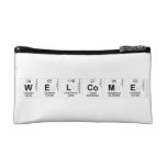 Welcome  Cosmetic Bag