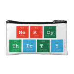 Nerdy
 Thirty  Cosmetic Bag