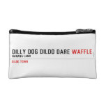 dilly dog dildo dare  Cosmetic Bag
