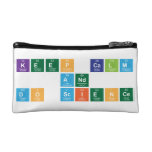 KEEP CALM
 AND 
 DO SCIENCE  Cosmetic Bag