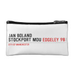 Jan Boland Stockport MDU  Cosmetic Bag