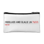 Froslass and glalie ln  Cosmetic Bag