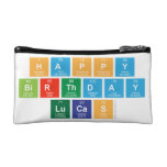 Happy
 Birthday
 Lucas  Cosmetic Bag