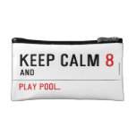 KEEP CALM  Cosmetic Bag