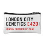 LONDON city genetics  Cosmetic Bag