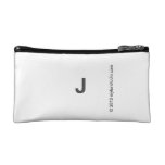 J  Cosmetic Bag