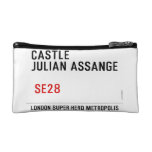 CASTLE  JULIAN ASSANGE    Cosmetic Bag