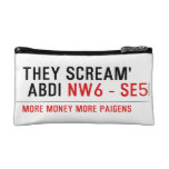 THEY SCREAM'  ABDI  Cosmetic Bag