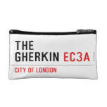 THE  GHERKIN  Cosmetic Bag