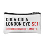 COCA-COLA LONDON EYE  Cosmetic Bag