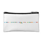 Ya deberías de empezar a carbono  Hidrógeno Americio y  Bario
 Chamba  Cosmetic Bag