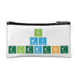 IN
 MY
 ELEMENT  Cosmetic Bag