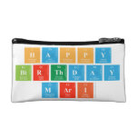 happy
 Birthday
 Mari  Cosmetic Bag