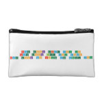 Never gonna give you up
 Never gonna let you down
 Never gonna run around and desert you  Cosmetic Bag