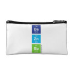 Ba
 Zn
 Ga  Cosmetic Bag