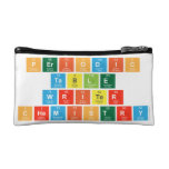 Periodic
 Table
 Writer
 Chemistry  Cosmetic Bag