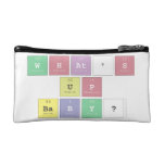 what's 
 up
 baby?  Cosmetic Bag
