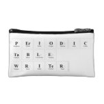 Periodic
 Table
 Writer  Cosmetic Bag