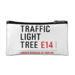 traffic light tree  Cosmetic Bag
