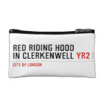 Red Riding Hood  in Clerkenwell  Cosmetic Bag