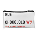 Rue  chocololo  Cosmetic Bag