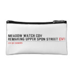 MEADOW WATCH COV remaking Upper Spon Street  Cosmetic Bag