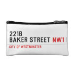 221B BAKER STREET  Cosmetic Bag