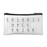 Periodic
 Table
 Writer  Cosmetic Bag