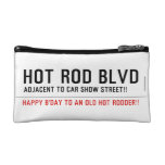 Hot Rod Blvd  Cosmetic Bag