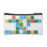 i want
 chocolate party
 and a
 great
 dance night  Cosmetic Bag