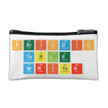 Periodic
 Table
 Writer  Cosmetic Bag
