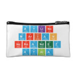 AYLINE
 MARIAH
 HERNANDEZ
 AYALA  Cosmetic Bag