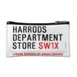 HARRODS DEPARTMENT STORE  Cosmetic Bag