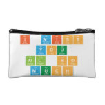 I Miss
  you 
 all So
 Much  Cosmetic Bag