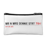Mr n Mrs Dennie strt  Cosmetic Bag