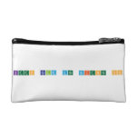 Keep Calm and Science On  Cosmetic Bag