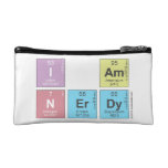 I AM
 N|erdy  Cosmetic Bag