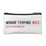 Minor Terfing  Cosmetic Bag