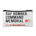 raf bomber command memorial  Cosmetic Bag