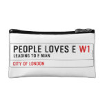 PEOPLE LOVES E  Cosmetic Bag