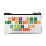 Check out
 The periodic
 TABLE on
 Safari!  Cosmetic Bag