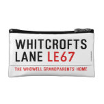 whitcrofts lane  Cosmetic Bag