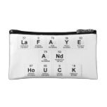 LaFaye
 and
 Houck  Cosmetic Bag