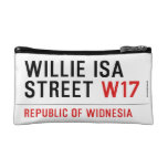 willie isa Street  Cosmetic Bag