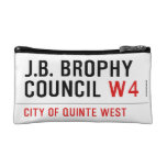 J.B. BROPHY COUNCIL  Cosmetic Bag