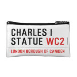 charles i statue  Cosmetic Bag