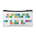 I love you
 You love me
 
 WE NO DO NO BARNY
 AROUND HERE  Cosmetic Bag