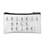 Periodic
 Table
 Writer  Cosmetic Bag