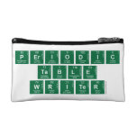 Periodic
 Table
 Writer  Cosmetic Bag