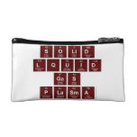 SOLID
 LQUID
 GAS
 PLASMA  Cosmetic Bag